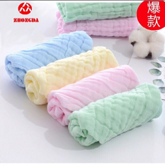 Khăn Sữa / Khăn Xô Rửa Mặt 6 Lớp Cho Bé