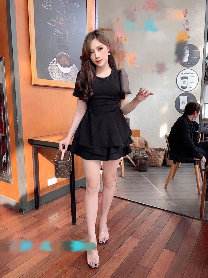 [HCM]SET BỘ THỜI TRANG GIẢ CHÂN VÁY DỄ THƯƠNG