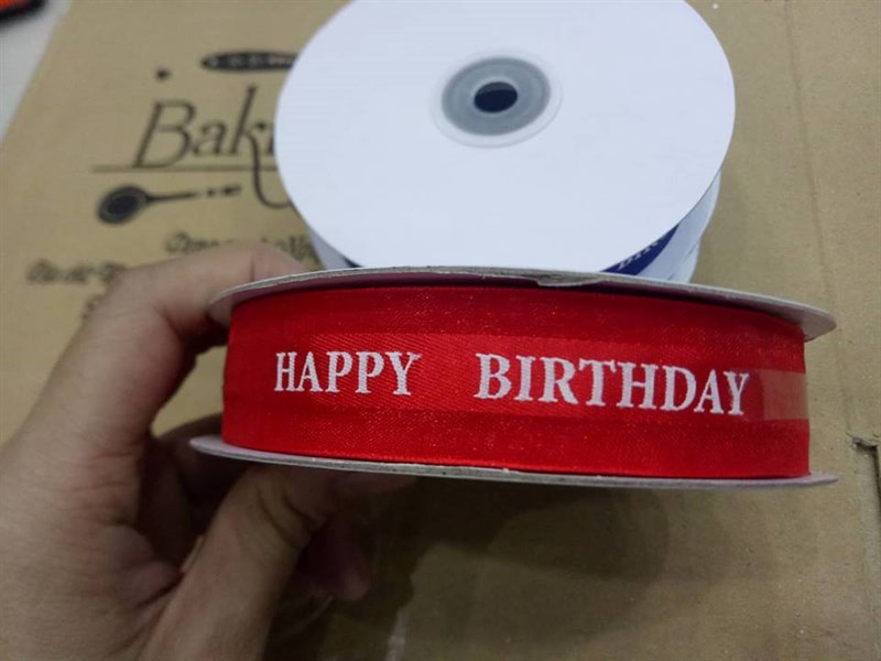 Ruy băng HPBD 2.2cm - 45m (cuộn) các màu