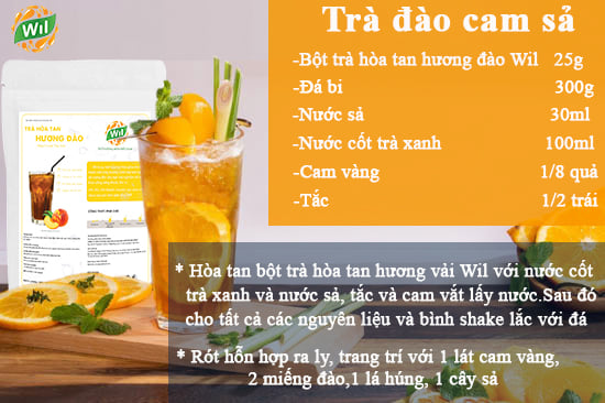 TRÀ HÒA TAN VỊ ĐÀO - WIL