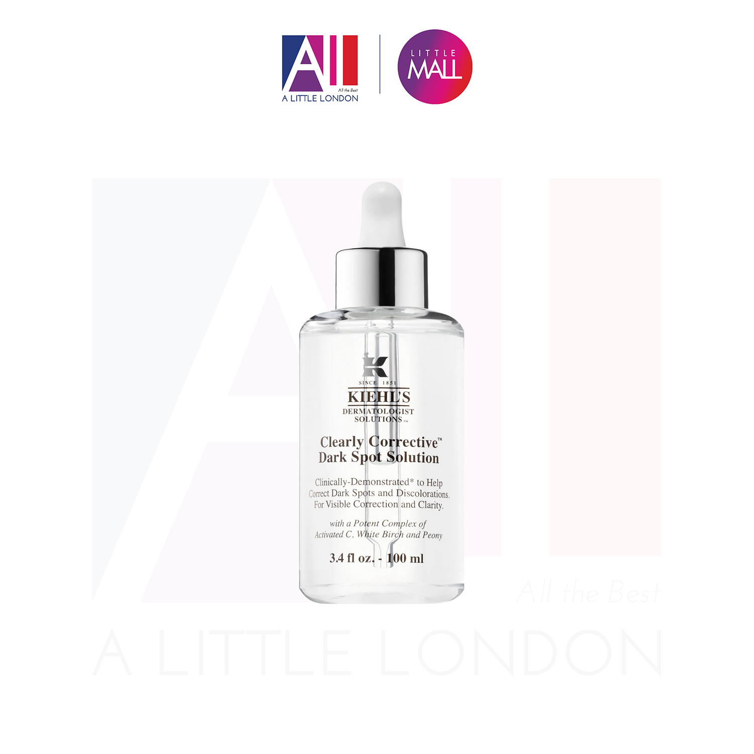 Tinh chất dưỡng Kiehls Clearly Corrective Dark Spot Solution Serum (Bill Anh)