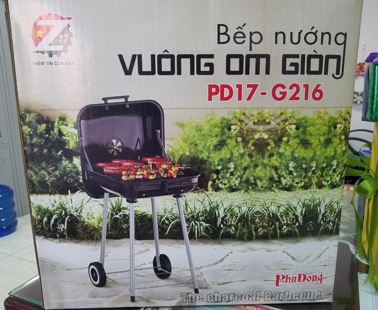 Bếp nướng than hoa phù đổng PDD17-G216