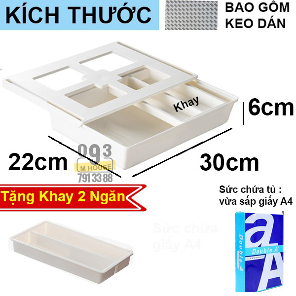 Hộc Bàn Đựng Đồ Văn Phòng Kiểu Ngăn Kéo,Hộp Đựng Tài Liệu Tủ Sắp Xếp Hộc Tủ