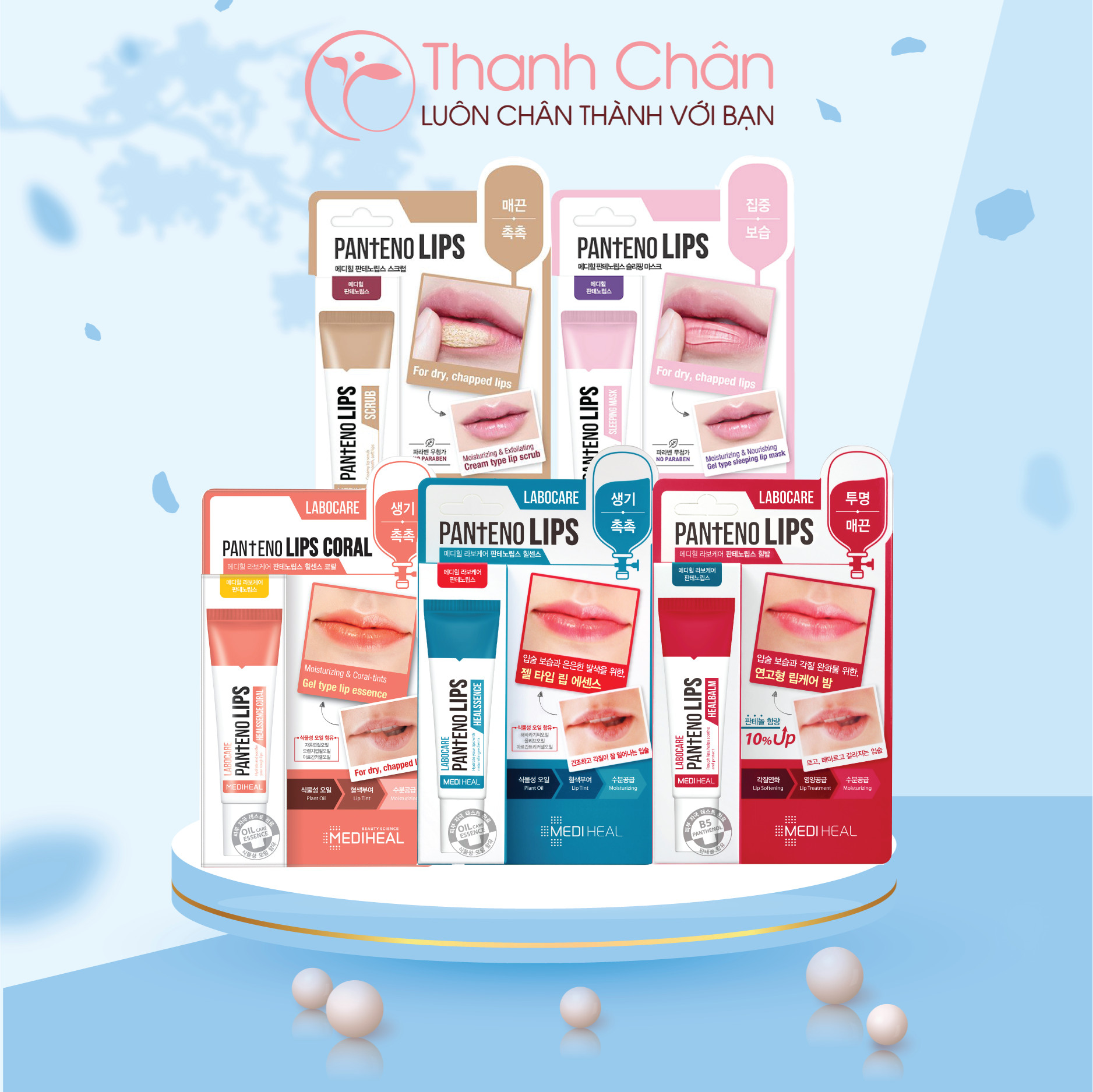 Dưỡng môi Mediheal Labocare Pantenolips