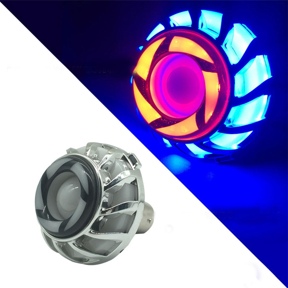 ĐÈN LED ĐUÔI XE MẮT QUỶ ĐỔI MÀU ( CÓ CLIP )