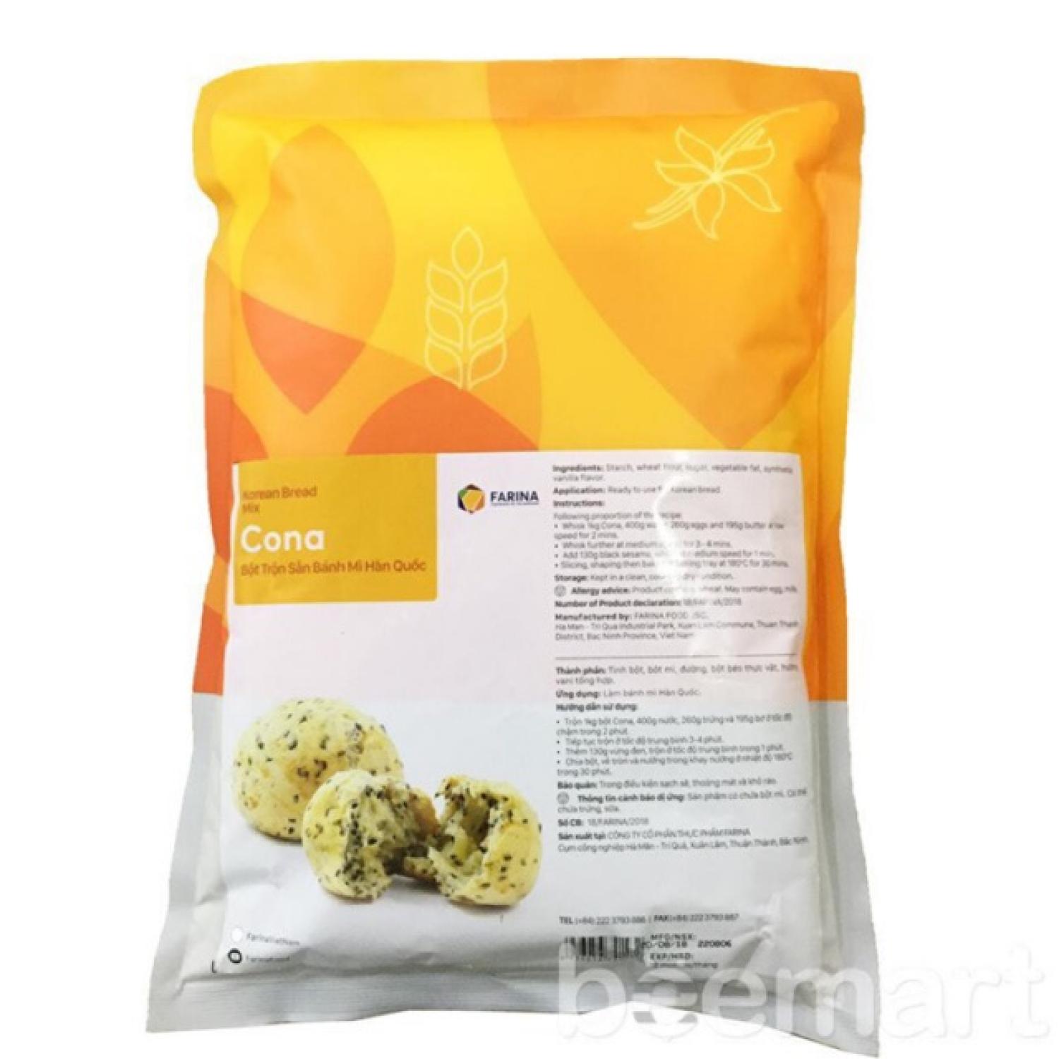 [Nhập RS0822 giảm 30k cho đơn 99k]Bột mì trộn sẵn Cona Hàn Quốc