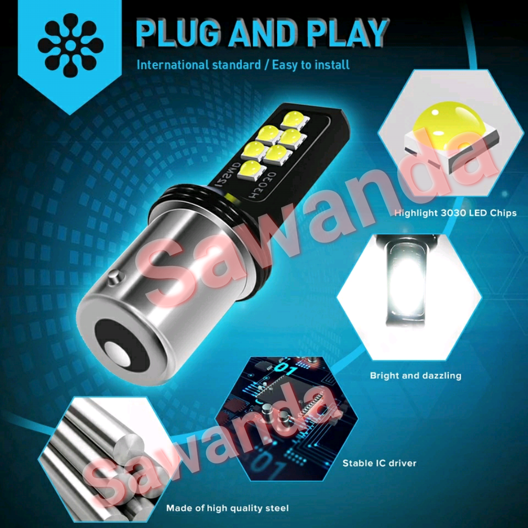 Bóng đèn Lùi De xe Ôtô chip Led Cree USA