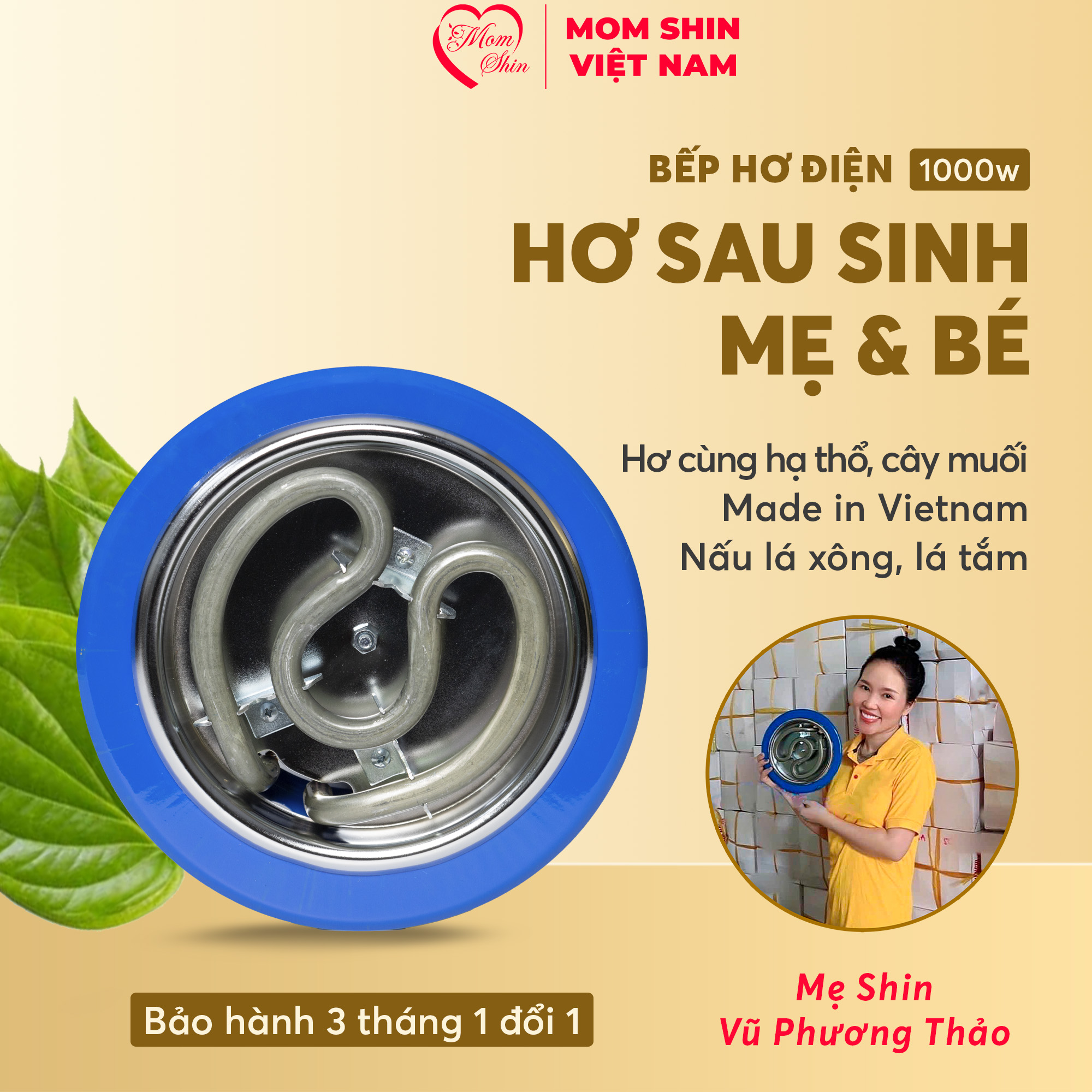 BẾP HƠ SAU SINH MẸ VÀ BÉ