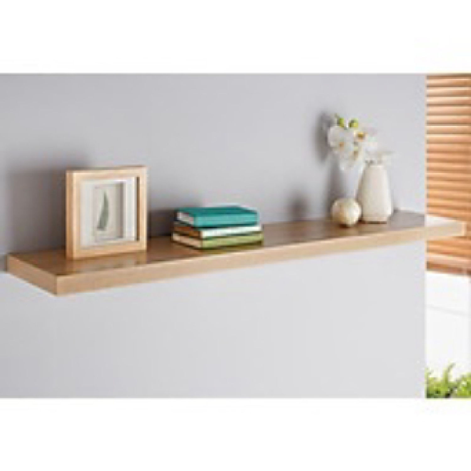 Giá xưởng kệ gỗ trang trí treo tường 50cm