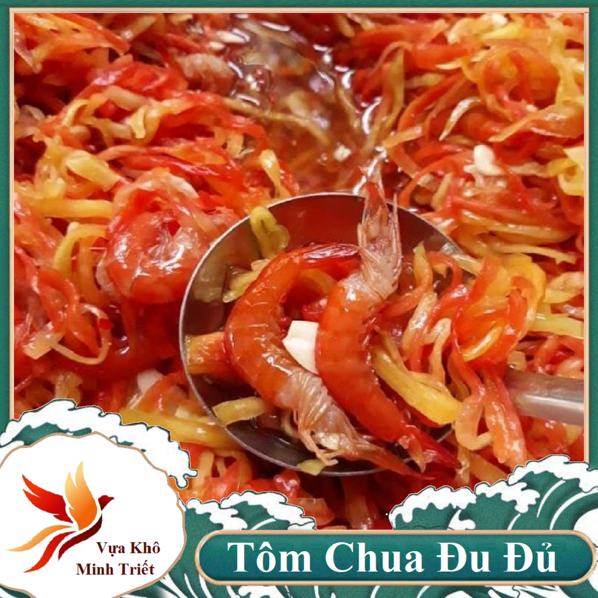 ĐU ĐỦ TRỘN MẮM TÔM ĐẤT SIÊU TO 500GR- Vựa Khô Minh Triết