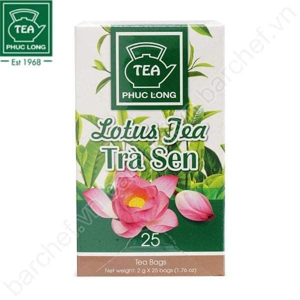 trà sen túi lọc phúc long