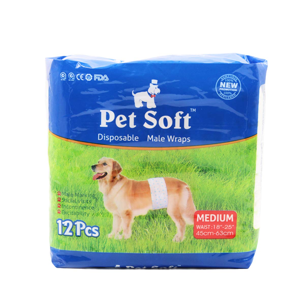 Bỉm dành riêng cho chó đực Pet Soft