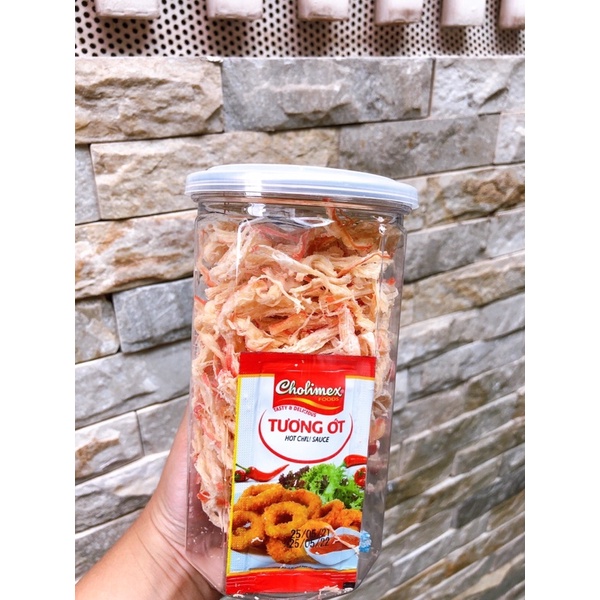 [HCM]MỰC HẤP DỪA PET 200G