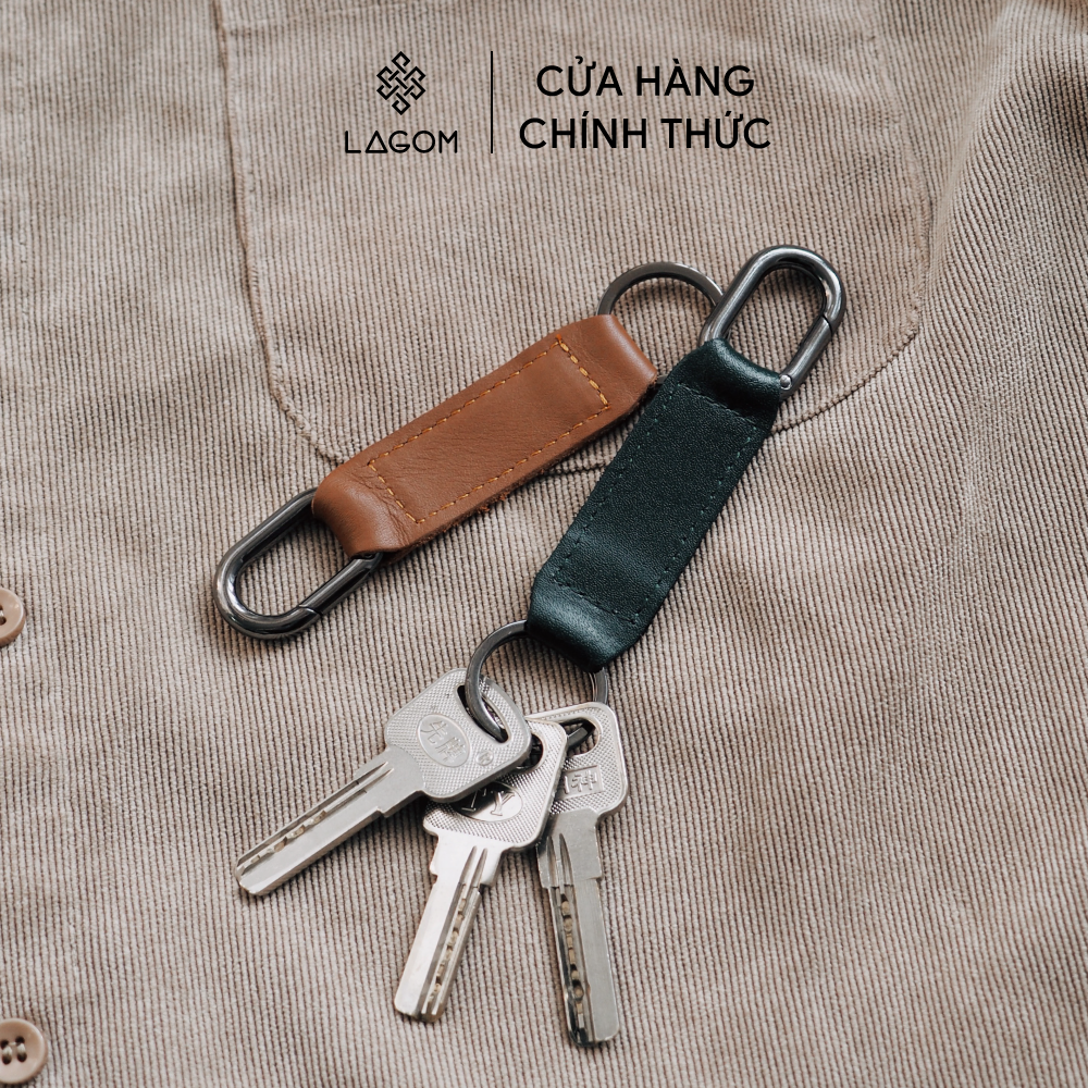 Móc Khóa Da LAGOM Key Chain