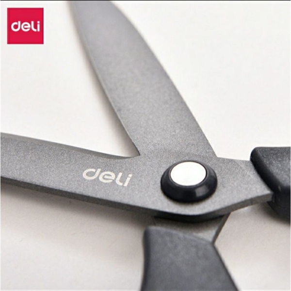 (1 Cây) Kéo văn phòng cao cấp 170mm Deli 77754
