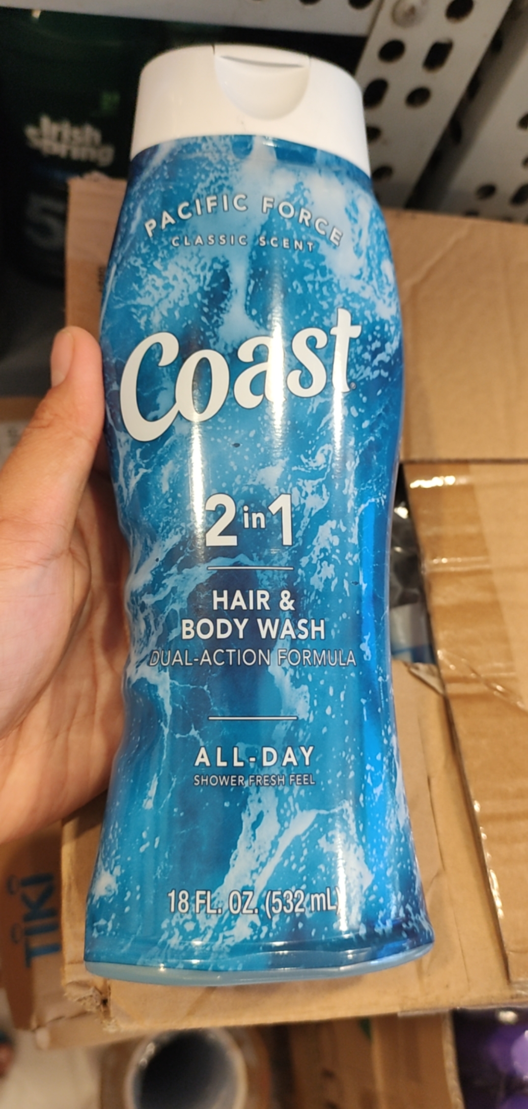 Tắm gội 2in1 Coast Mỹ 532ml / 946ml