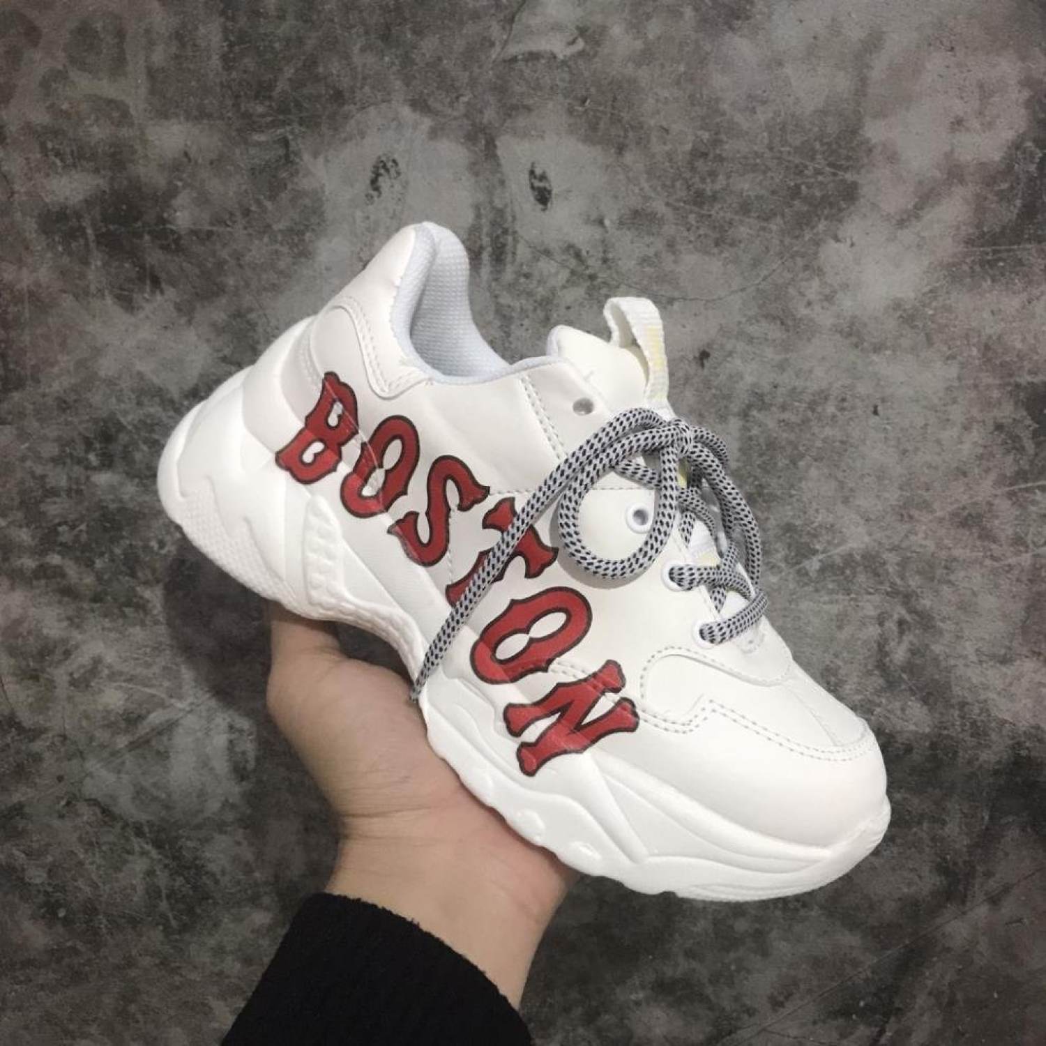 Giày Thể Thao Mlb, Giày sneaker Boston Hàng Cao Cấp[ Full Bill Box ]