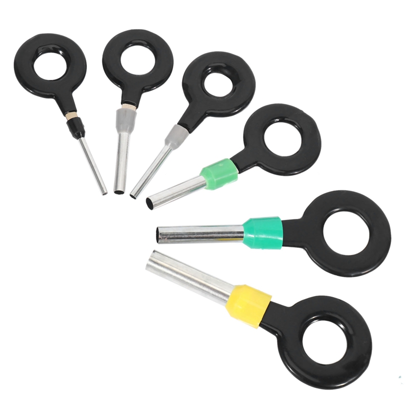 21Pcs Terminals Removal Key Tools Set For Car, Auto Electrical Wiring Crimp Connector Pin Extractor Puller Repair Remover Key Tools Set For Most Connector Terminal
