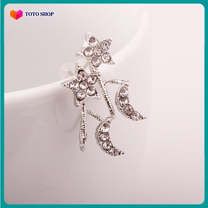 Bông tai phong cách Hàn Quốc siêu dễ thương BSTKNu - [ToToShop]