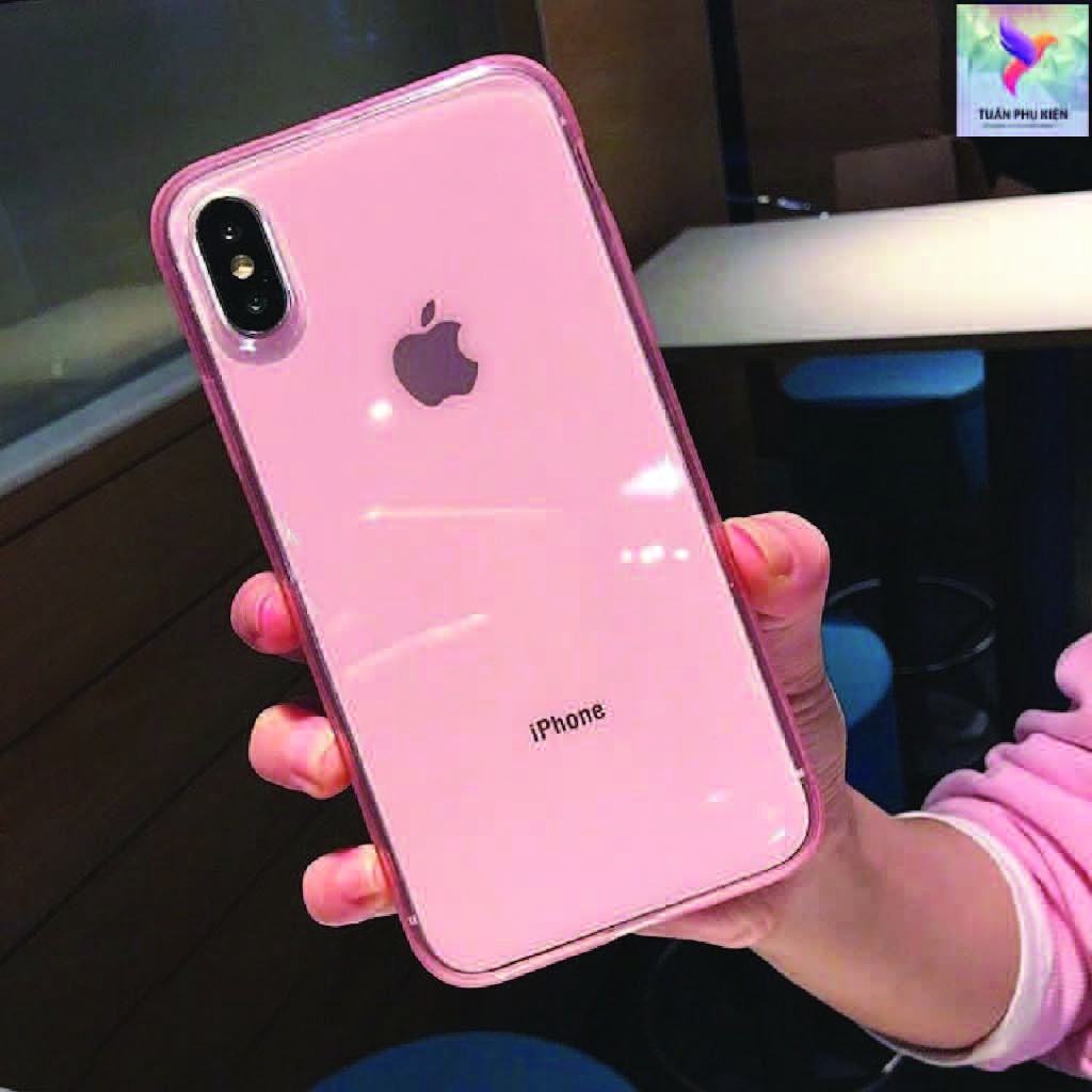 Ốp lưng iPhone ốp lưng điện thoại iPhone Pastel trong suốt iPhone 6/6s/6Plus/6SPlus/7/8/7PPlus/8P/X/Xs/Xsmax/11/11Pr, sản phẩm tốt, chất lượng cao, cam kết như hình