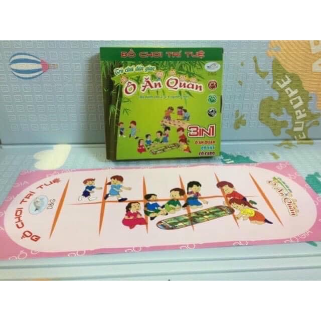 Bộ đồ chơi dân gian 3 trong 1 - ô ăn quan -cờ caro -cờ vây-trò chơi dân gian ô ăn quan-đồ chơi cho bé cờ ô ăn quan, ô quan, trò chơi dân gian cho trẻ giải trí cho bé-đồ chơi giải trí -đồ chơi cho bé