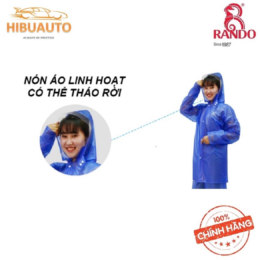 Áo mưa Rando bộ trong màu ASPC-01