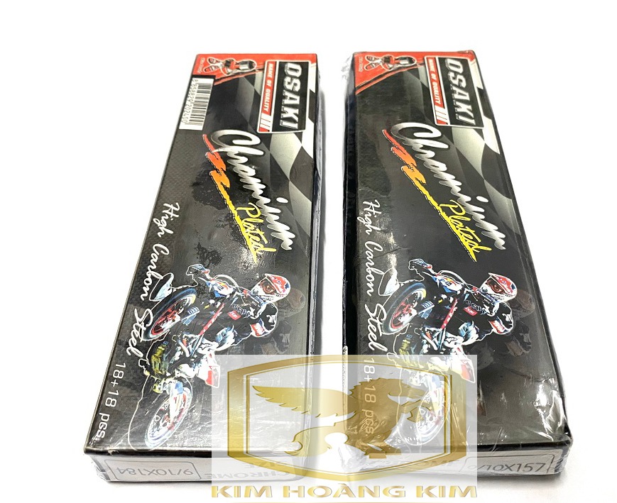 Bộ Căm Osaki mạ Crom gắn xe máy Size 17
