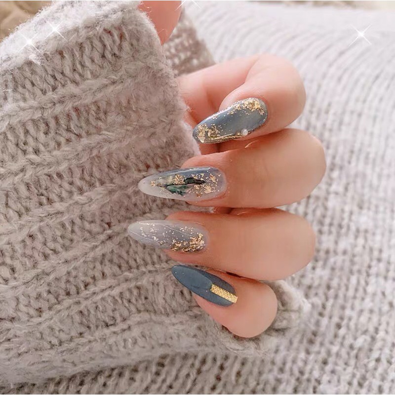 NAIL BOX - TỰ THIẾT KẾ - MÓNG GIẢ TỰ GẮN - MÓNG ÚP 12 CHIẾC - A11
