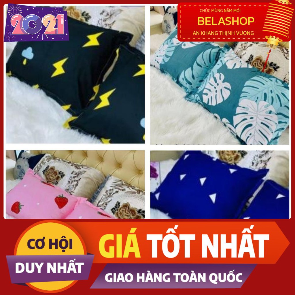 [HCM]Vỏ Gối Nằm Áo Gối Nằm Vải Poly Hàn Giá Rẻ HCM BELASHOP2082