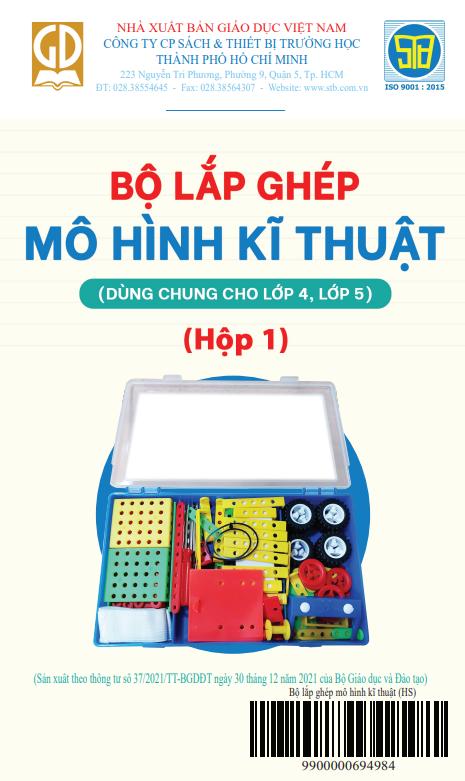 Bộ lắp ghép mô hình kĩ thuật lớp 4+5