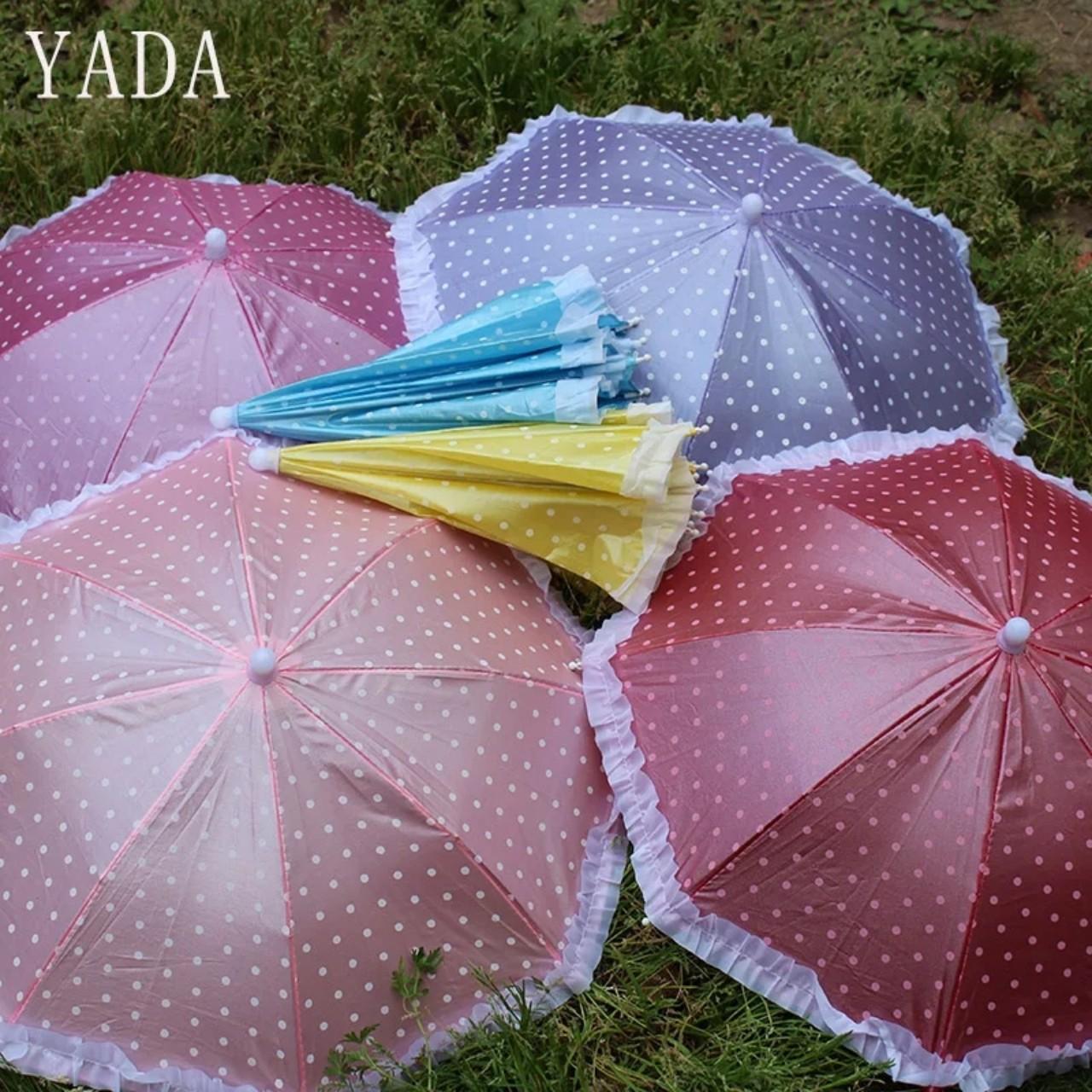 [HCM]Ô Dù Đi Mưa Cho Bé Gái Hình Chấm Bi