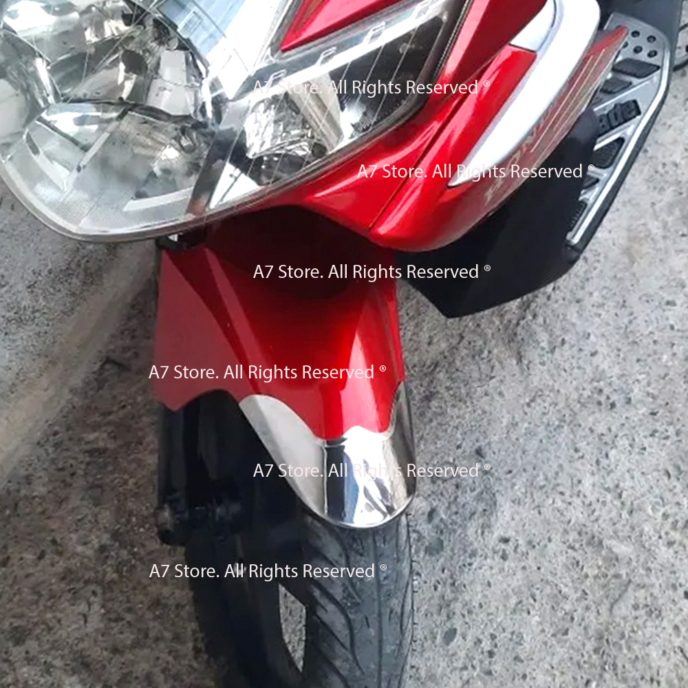 Ốp Mỏ & Đuôi Dè AIR BLADE 2008 - 2010 Inox 201 D113075