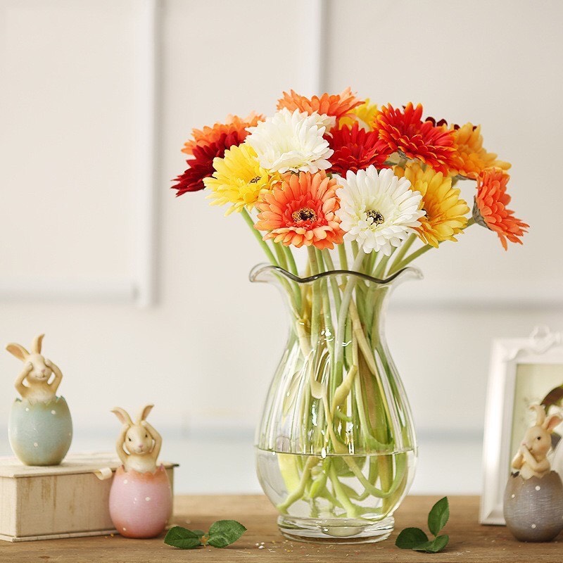 🌺 🍁 Hoa cúc họa mi, cúc đông tiền ,hoa giả lụa đẹp