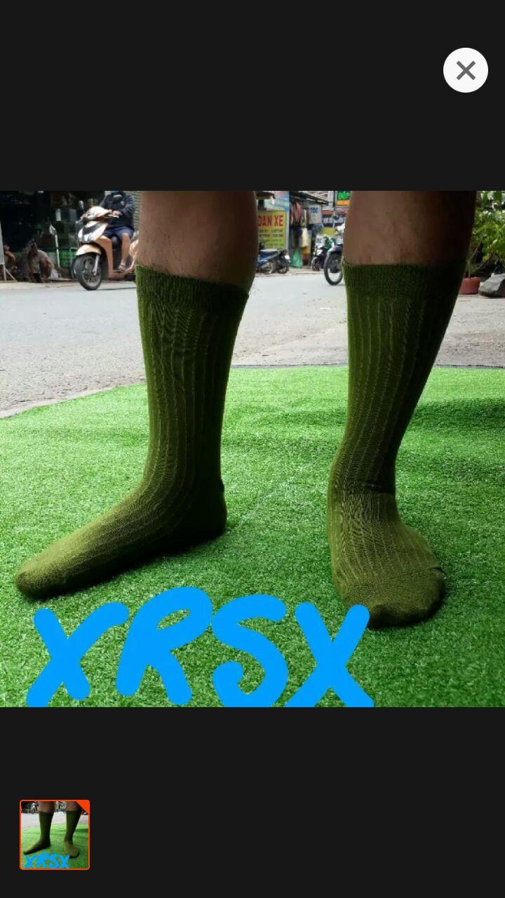 Vớ tất chân xanh rêu (5 đôi)