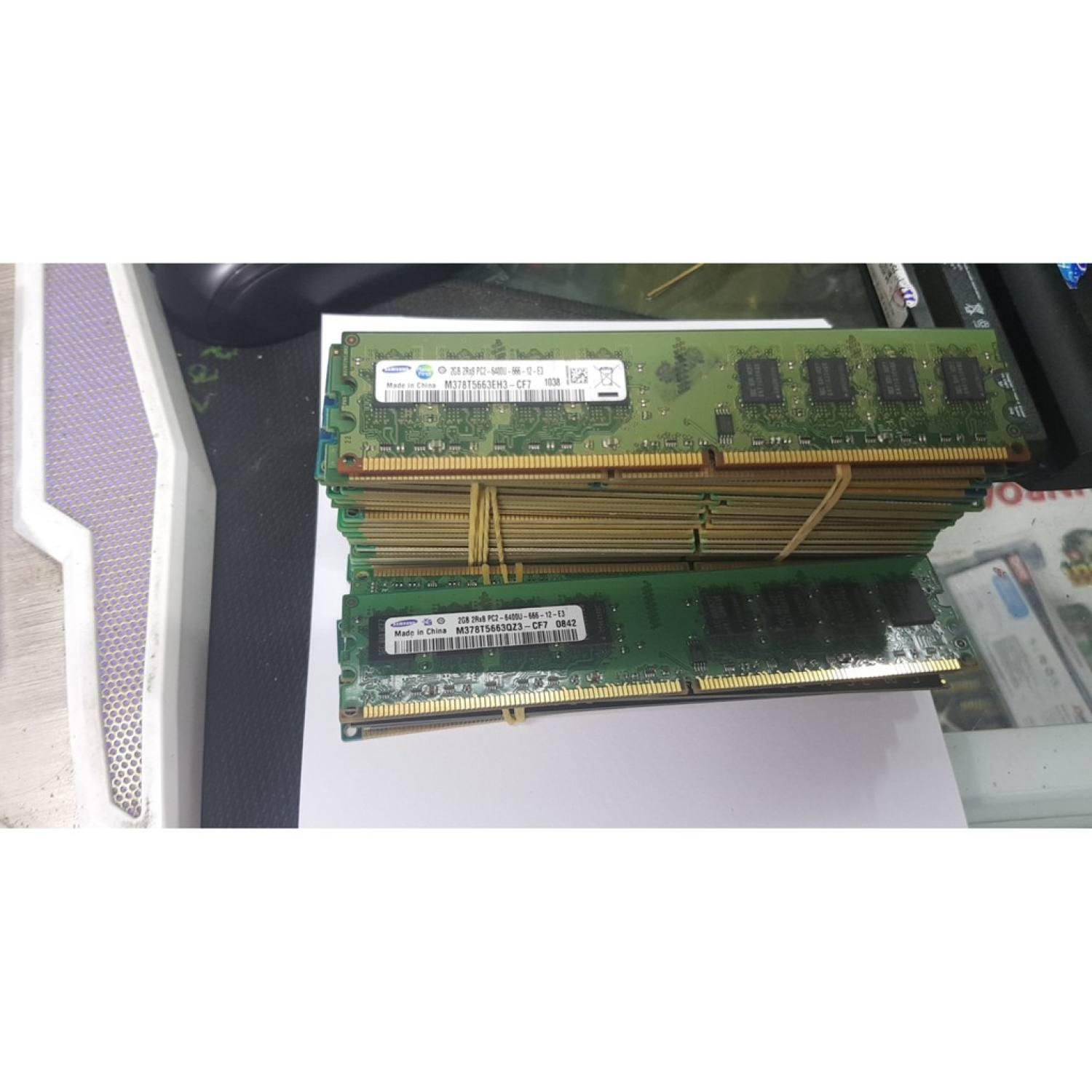 Ram ddr2 2gb buss 800 dùng cho máy tính để bàn
