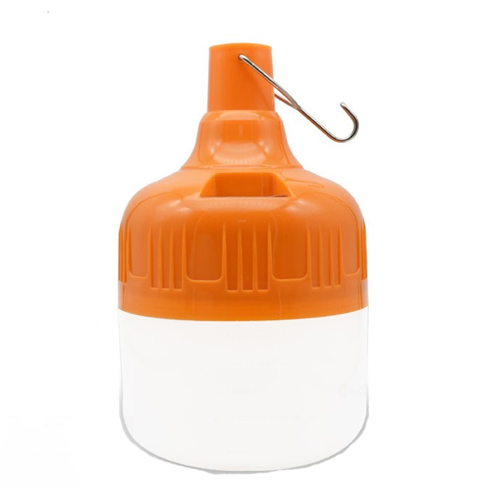 ( MẪU MỚI ) Bán Bóng Đèn Led Sạc Tích Điện 100w Có Móc Treo Không Cần Dây Điện- Đèn sạc Thông Minh Không Dây Sieu Sáng- Bóng Đèn LED Sạc Tích Điện Tiết Kiệm Năng Lượng- Pin Trâu- Nhựa ABS Độ Bền Cao Không Bị Vỡ Khi Va Đập