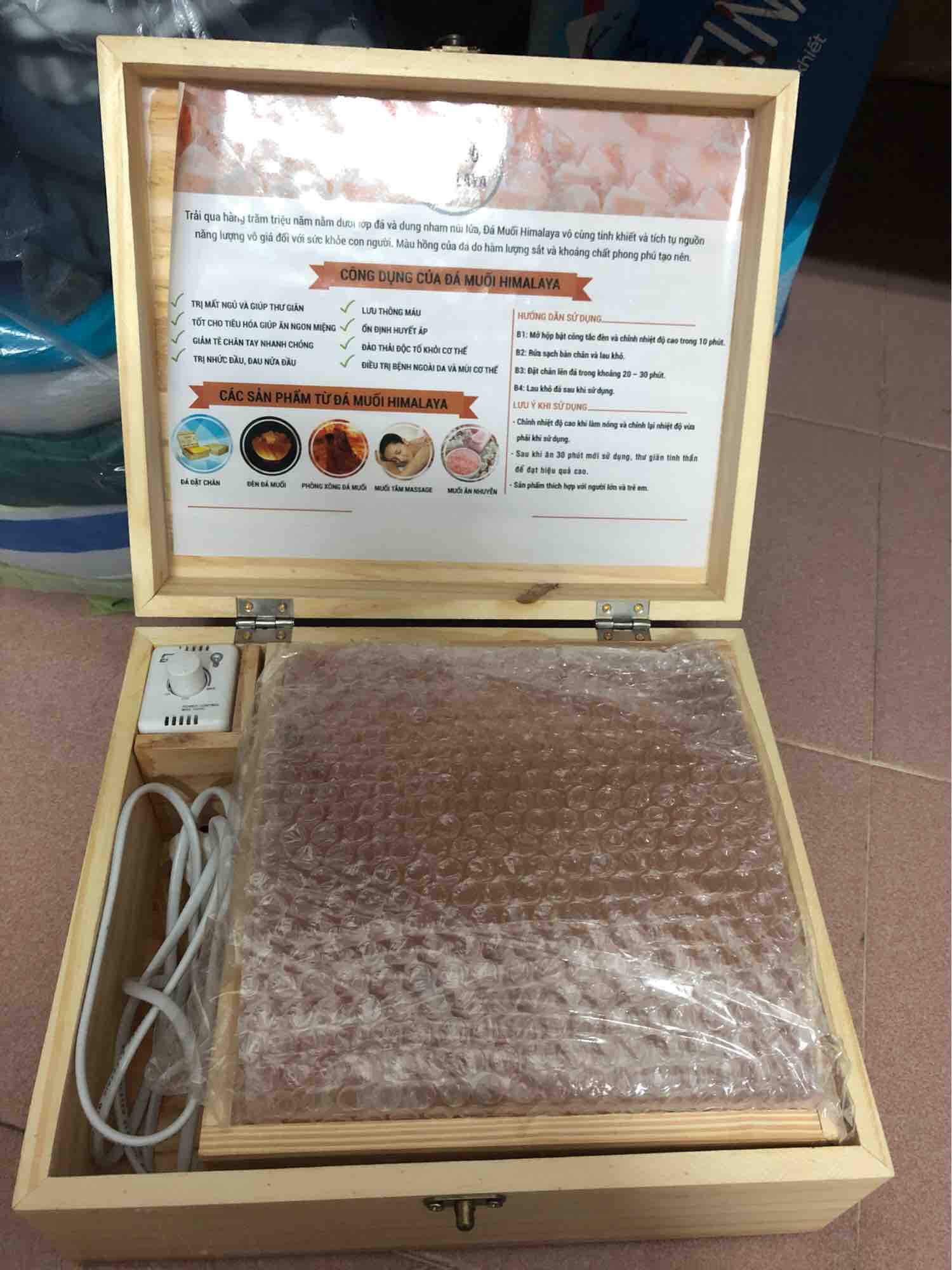 Đá muối Hymalaya dạng vòm
