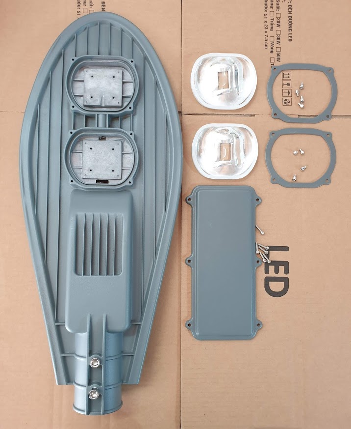 Vỏ linh kiện đèn đường led 100W