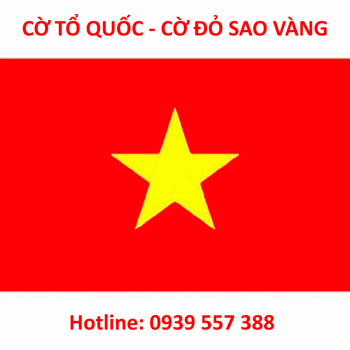 National flag, flag red yellow star, flag Vietnam