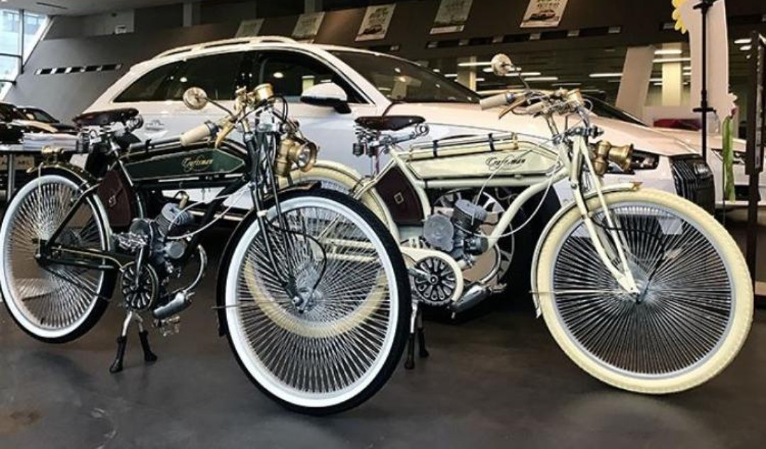 xe cổ mobylet 1924 - mobilet 1924 - xe máy cổ - xe đạp cổ