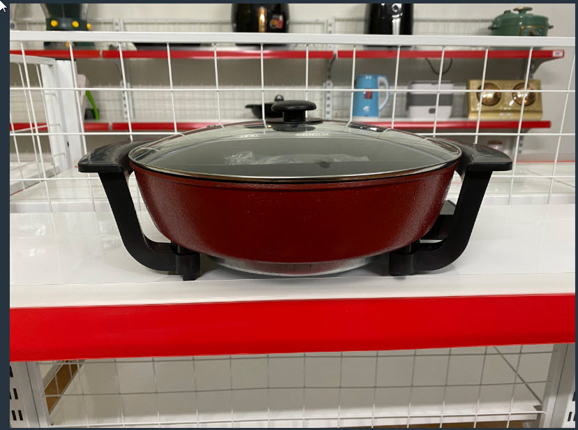 Nồi lẩu điện 2 ngăn chống dính size 32cm - nld2n