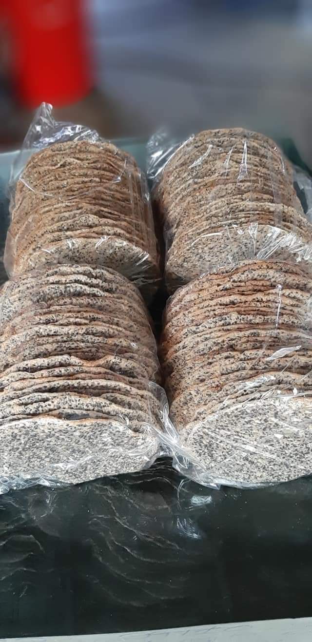 1 chục bánh đa đô lương nướng sãn