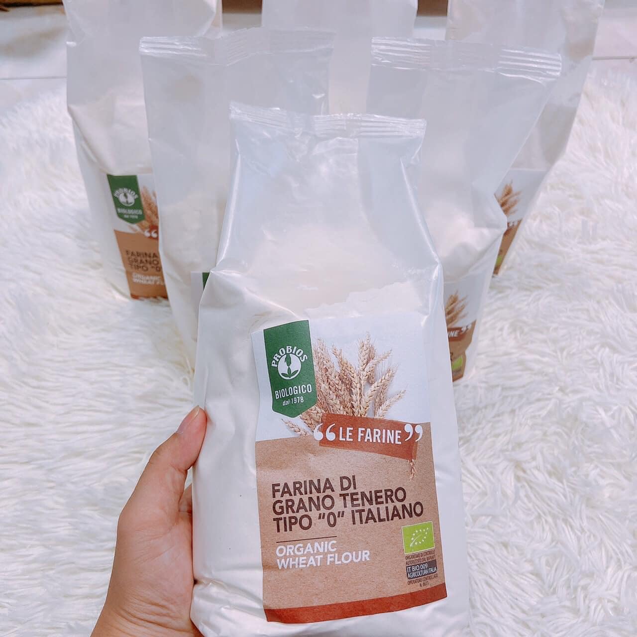 Bột mì đa dụng hữu cơ làm bánh cho bé