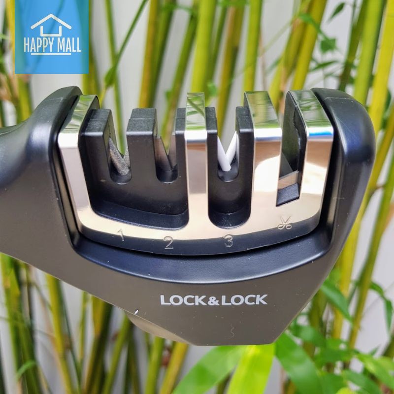 Dụng cụ mài dao kéo cao cấp 4 rãnh Lock&Lock