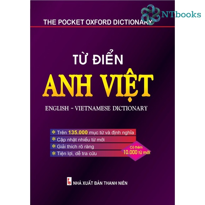 Sách - từ điển anh - việt - ntbooks