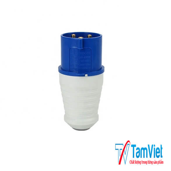 Phích cắm công nghiệp 32A- 3 chấu -220V