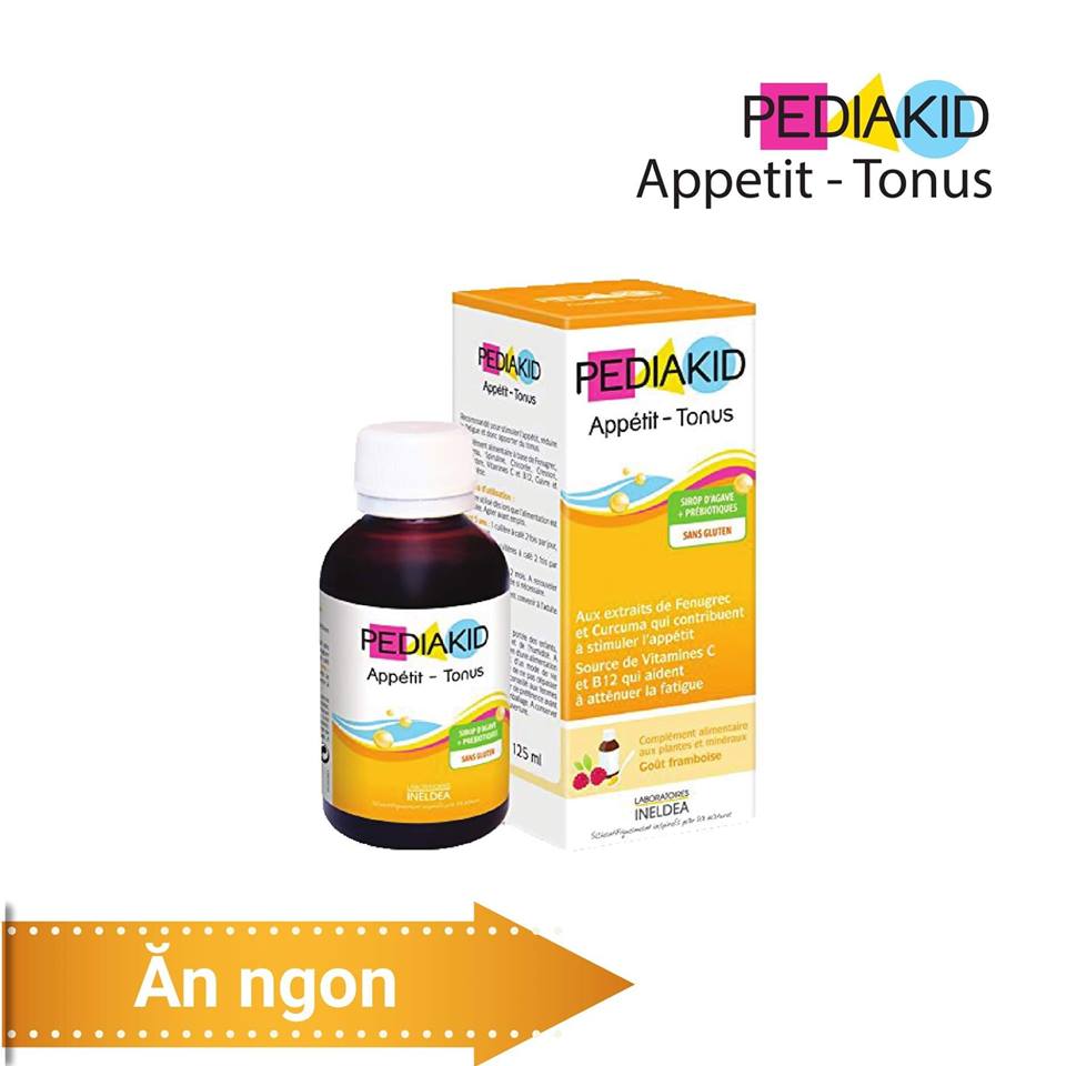Pediakid Appetit Tonus giúp trẻ ăn ngon