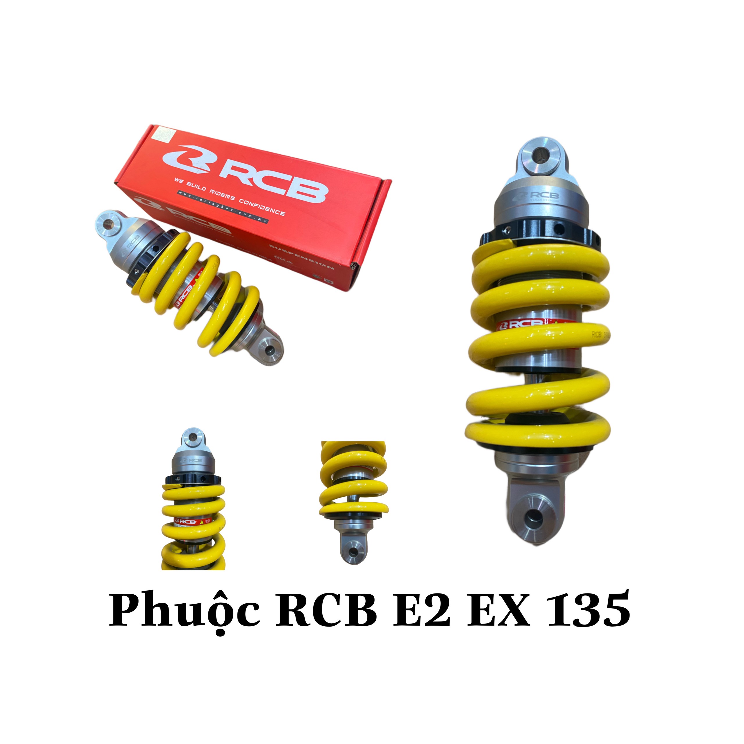 Phuộc rcb e2 gắn cho exciter 135