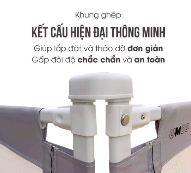 [HCM]Combo thành chắn giường umoo ( 1 thành m6+1 thành 2m)