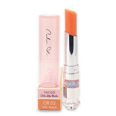 Son dưỡng môi có nhiều màu lựa chọn Vacosi Soft Peach
